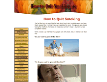 Tablet Screenshot of how-to-quit-smoking.org